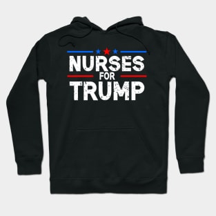 Nurses For Trump President Election 2024 Hoodie